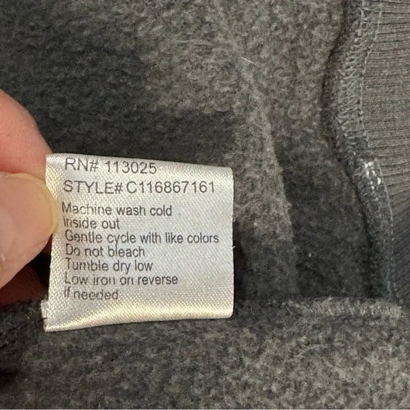 Hot Topic Pink Graphic Black Crewneck Unisex Retro Sweatshirt ‘Just A Vibe’ XL - Picture 6 of 11